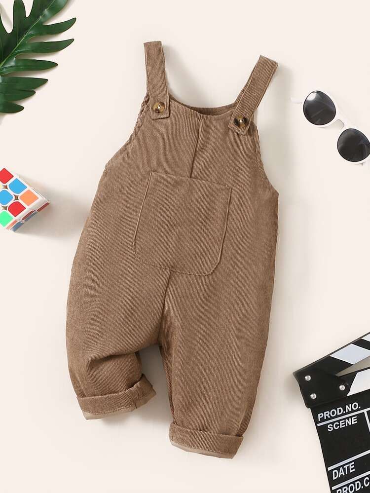 Baby Pocket Front Overall Jumpsuit | SHEIN