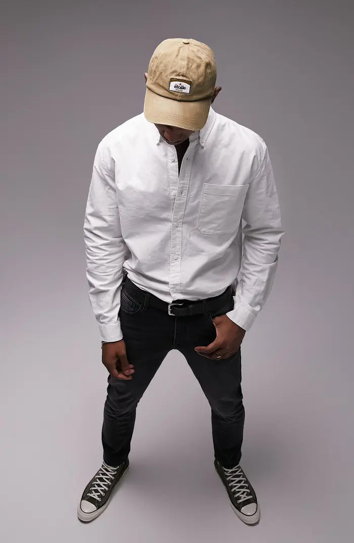 Relaxed Oxford Button-Down Shirt | Nordstrom