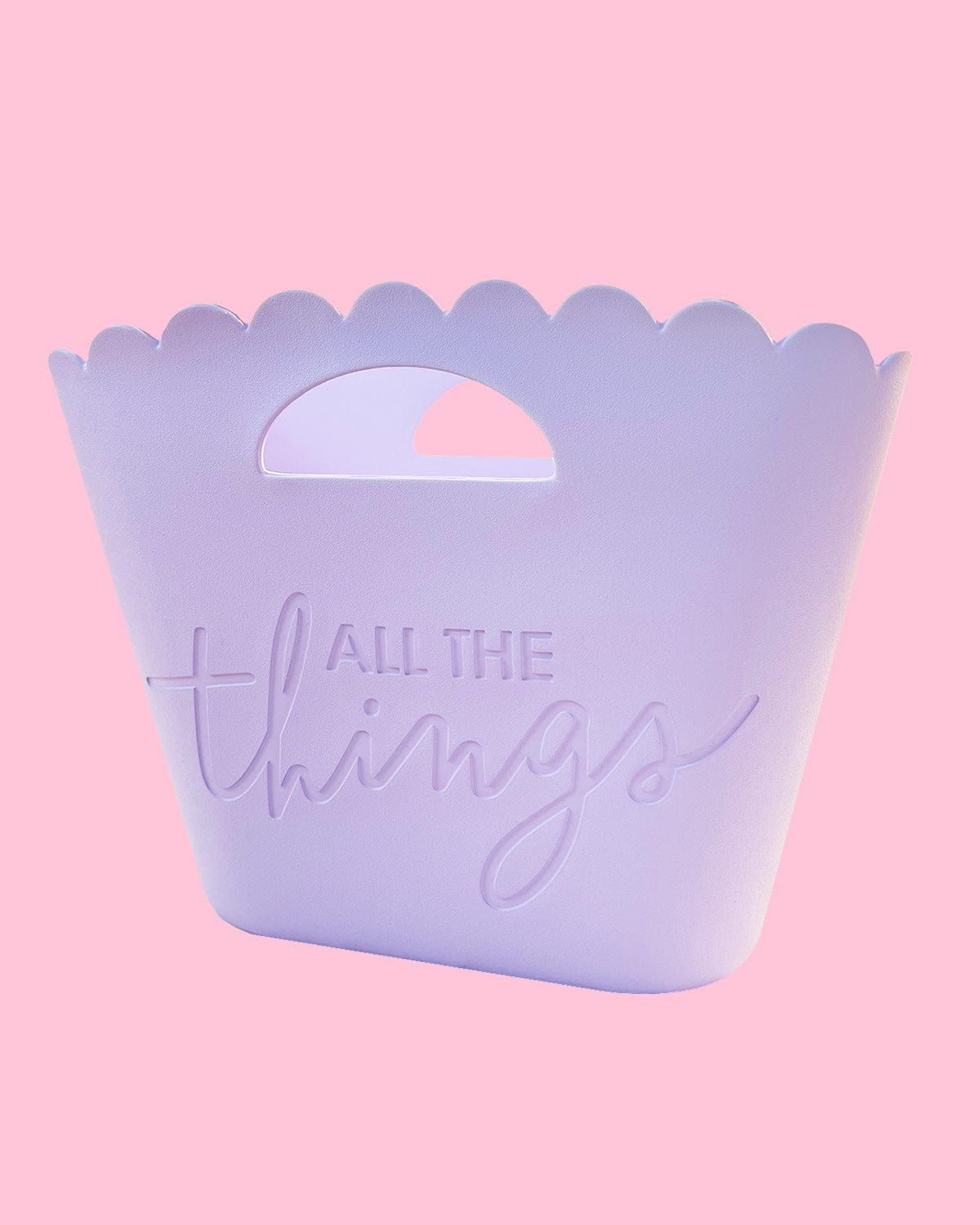 Shell-ebrate All The Things Lavender Jelly Tote | Packed Party