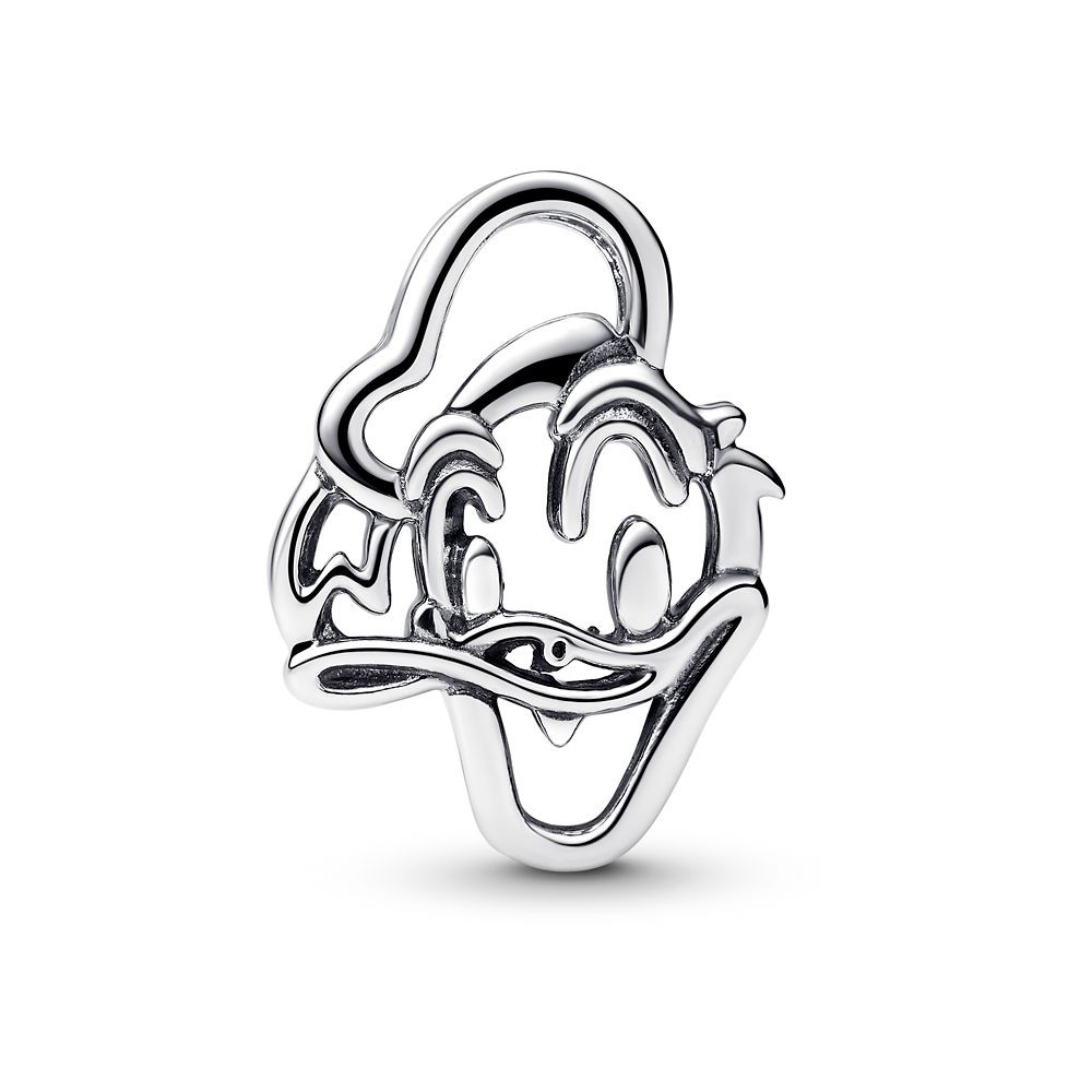 Donald Duck Openwork Charm by Pandora | Disney Store