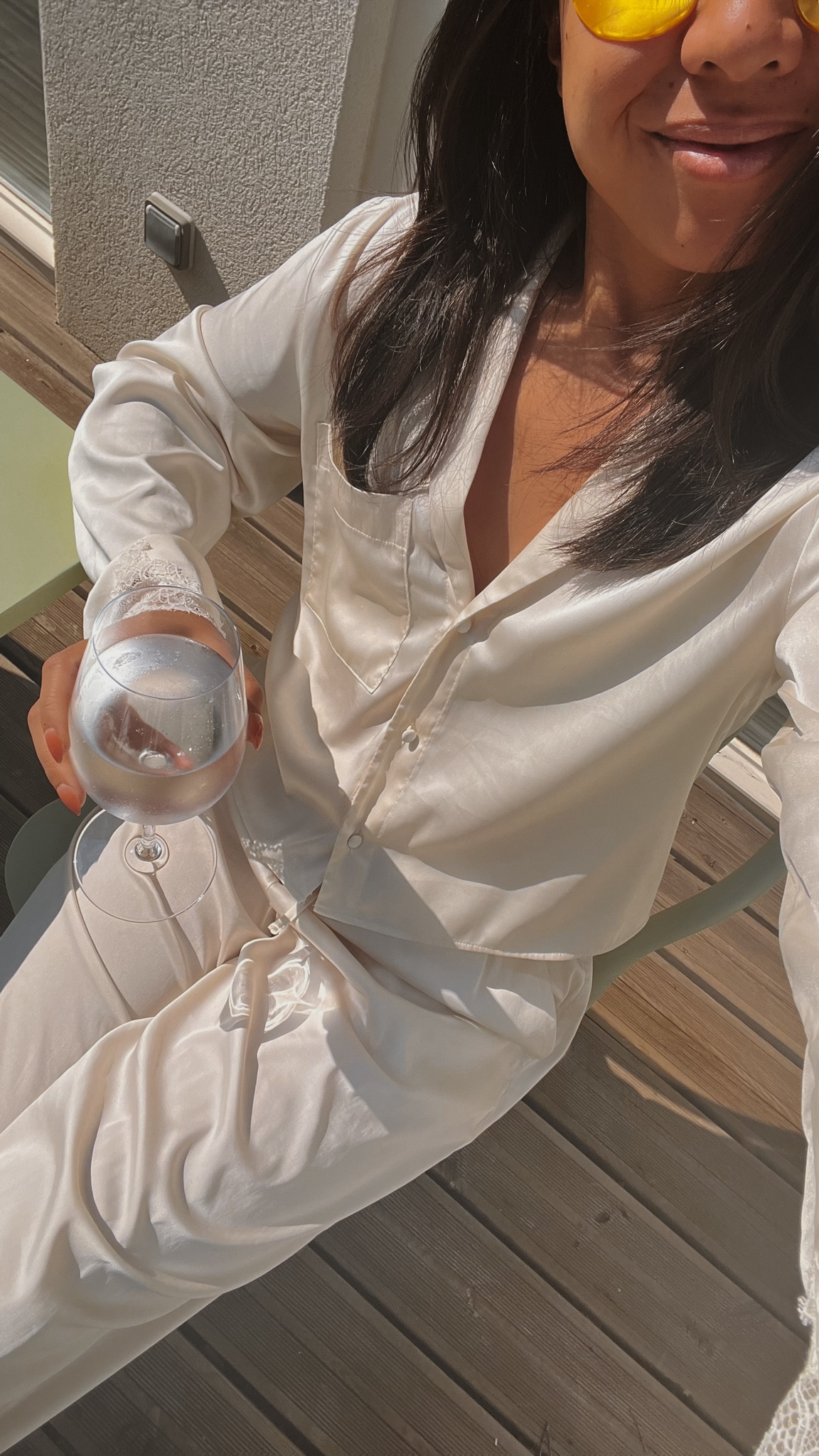 The most elegant satin pj set ✨🤍

#LTKStyleTip #LTKFindsUnder100 #LTKTravel