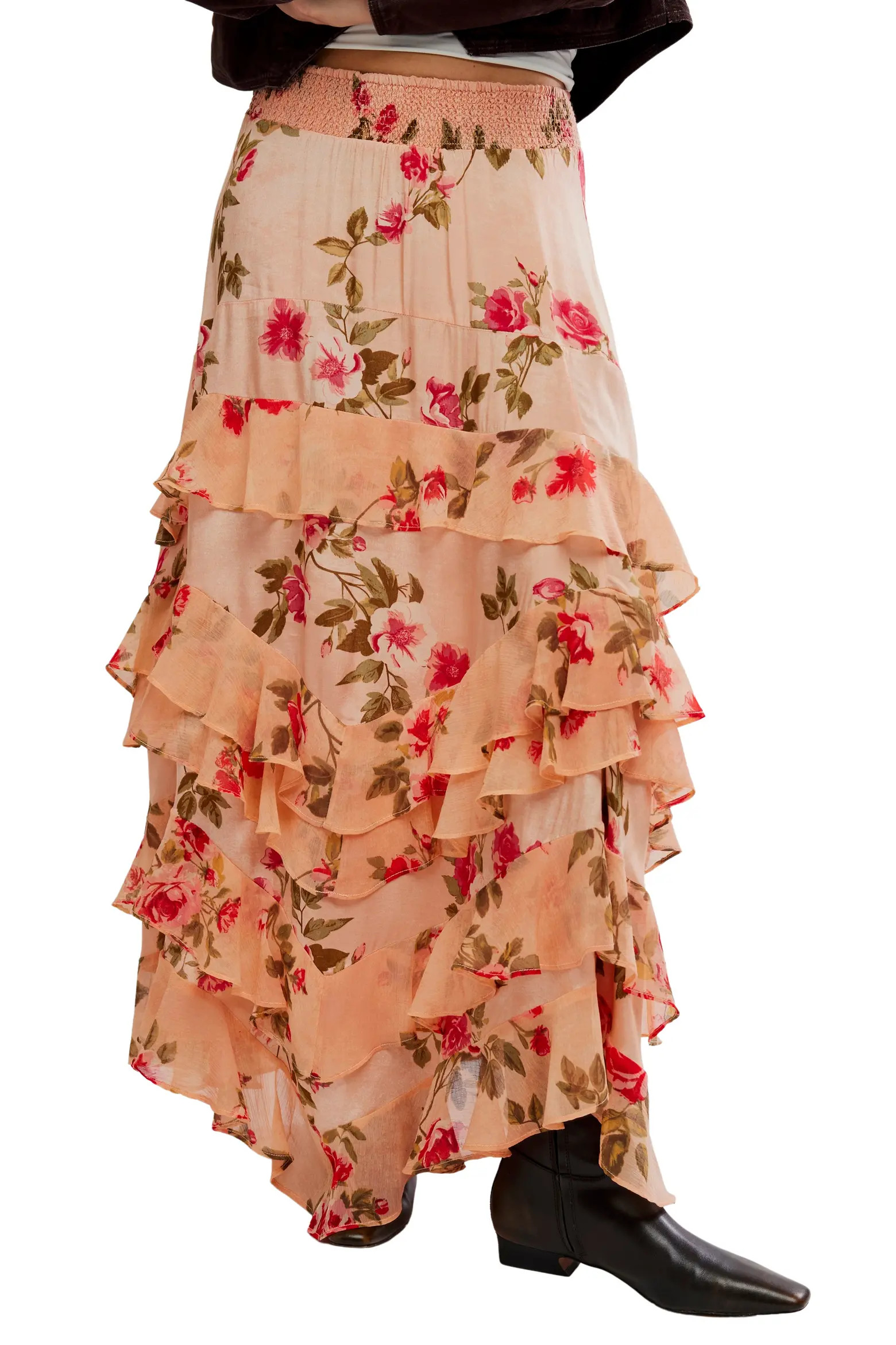 Lolita Floral Ruffle Maxi Skirt (Women) | Nordstrom | Nordstrom