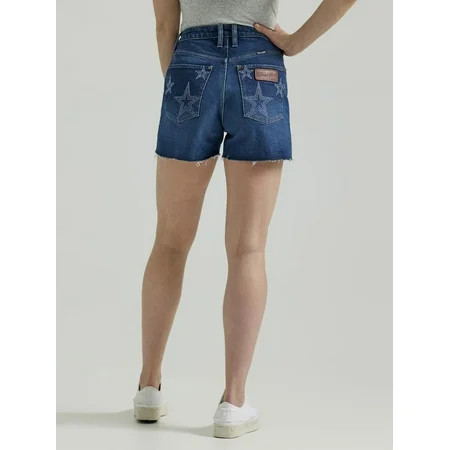 Wrangler High Rise Retro® Bailey Shorts - Lad Short Ort - 112346608 | Walmart (US)