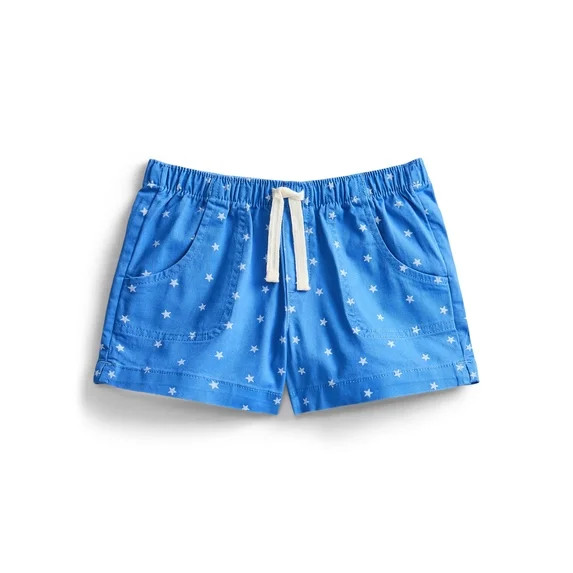 Wonder Nation Girls Pull-On Shorts, Sizes 4-18 & Plus | Walmart (US)