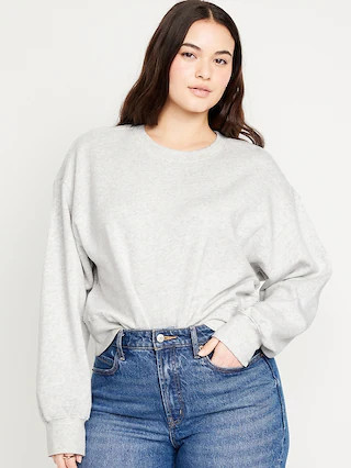 SoComfy Drop-Shoulder Crew-Neck Sweatshirt | Old Navy (CA)