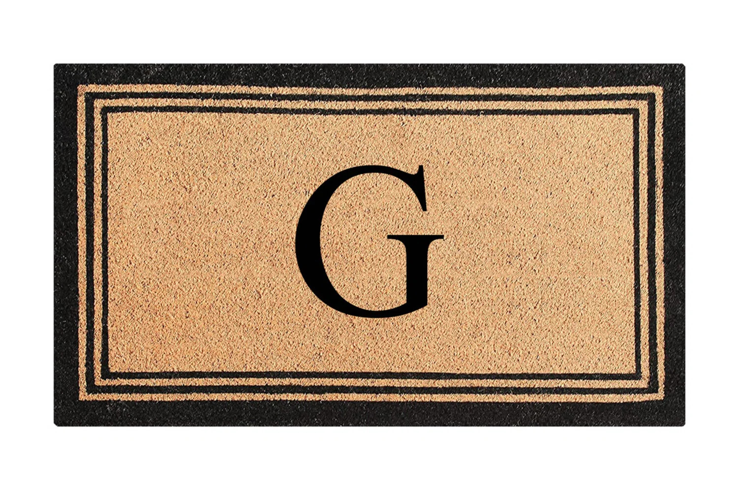 DeHond Pure Natural Coir Non-Slip Outdoor Door Mat | Wayfair North America