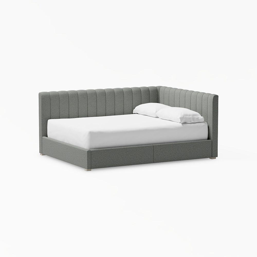 Avalon Upholstered Corner Storage Bed | Pottery Barn Teen