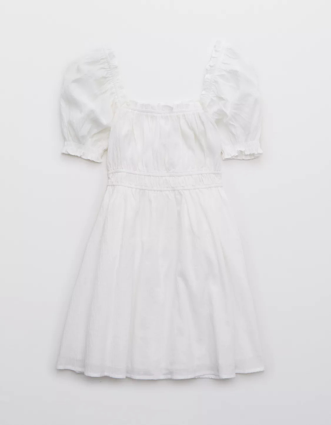 Aerie Puff Sleeve Mini Dress | American Eagle Outfitters (US & CA)