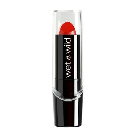 Wet n Wild Silk Finish Lipstick with Vitamins A & E and Aloe Vera - Cherry Frost | Walmart (US)