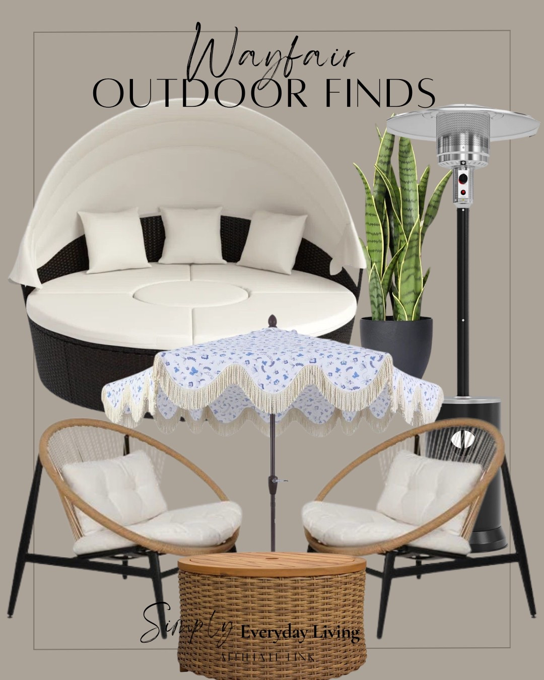 Wayfair Outdoor Finds

#LTKSpringSale #LTKHome #LTKSeasonal