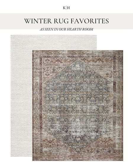 Two of my favorite rugs! These are perfect for creating a warm and cozy space this winter season. This Loloi Georgie rug is very affordable too! I have them in a 10x14  and 9x12 for a layered look! 

#arearugs #woolrugs #loloi #georgie #ltkrefresh

#LTKstyletip #LTKsalealert #LTKhome