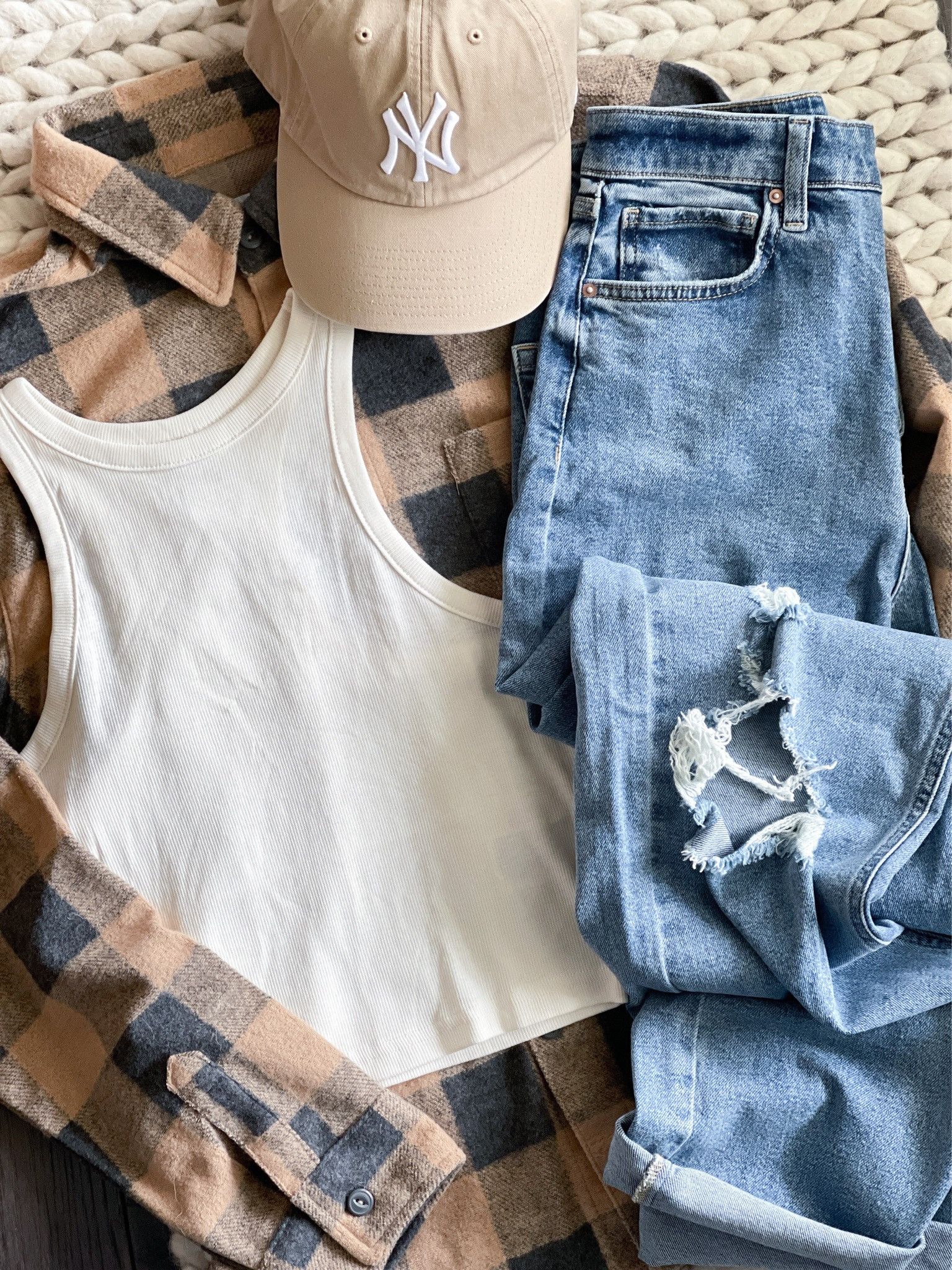 Loving this neutral knit button down from the men's section! It's so soft & a slightly thicker weight material, but not quite a shacket. I grabbed a medium for an oversized fit. 

#falloutfit 

#LTKmens #LTKstyletip