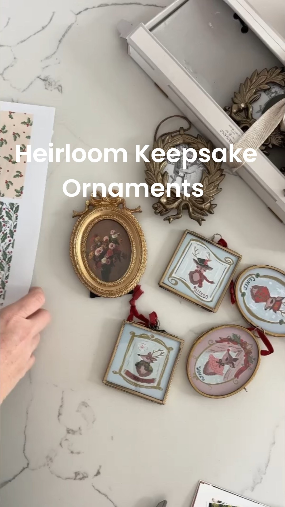 Heirloom quality keepsake ornaments 

#LTKSeasonal #LTKHoliday #LTKmomlife