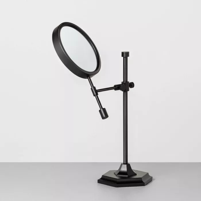 Bath Vanity Mirror Black - Hearth & Hand™ with Magnolia | Target