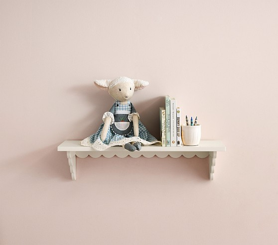 Penny Scalloped Display Shelving (24"-36") | Pottery Barn Kids