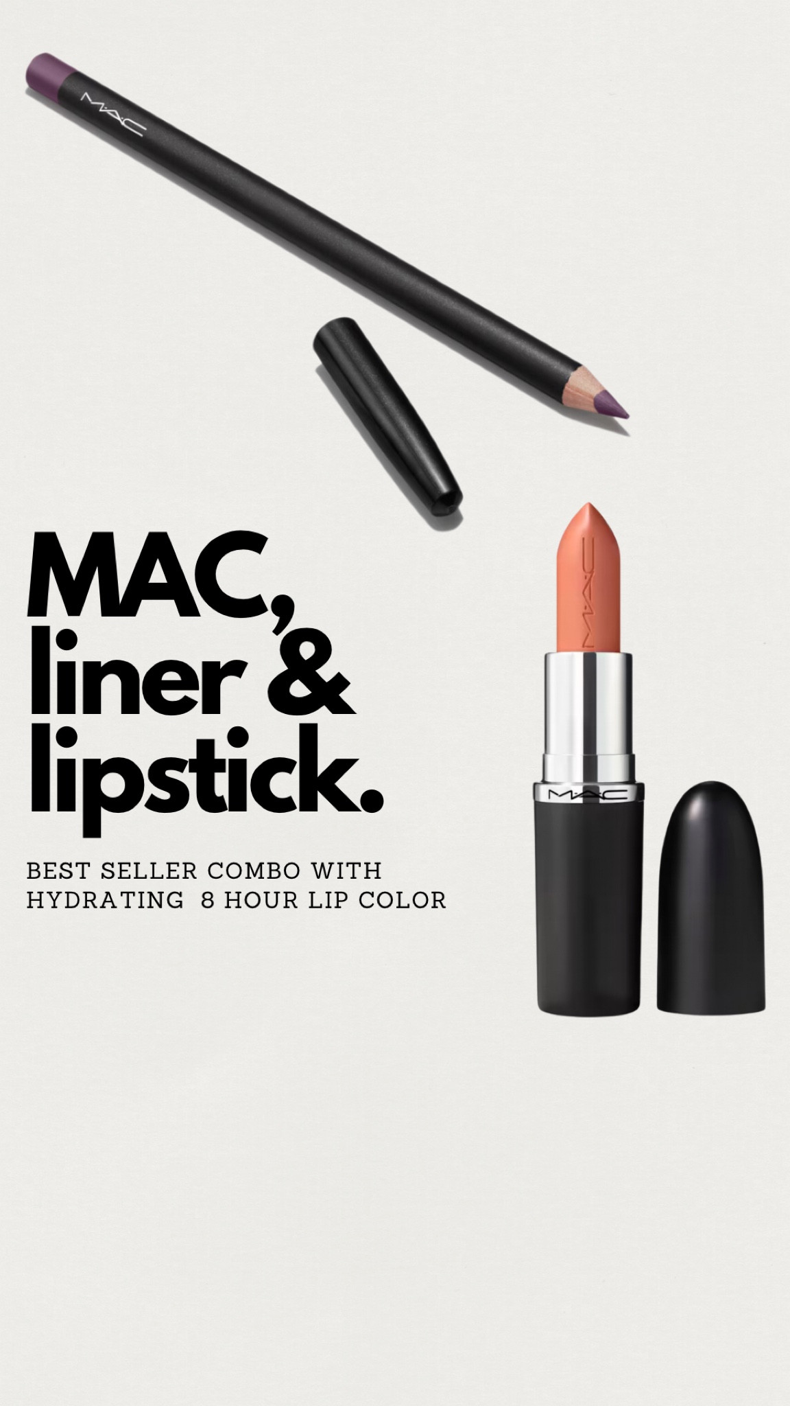 Love this lip combo, gives a wintery nude berry look! MAC Cyberworld Lipliner and MAC Crème de Nude Lipstick. I love this lipstick collection in particular because it’s a party of their hydrating collection perfect for winter dry lip season ❄️🥶☃️