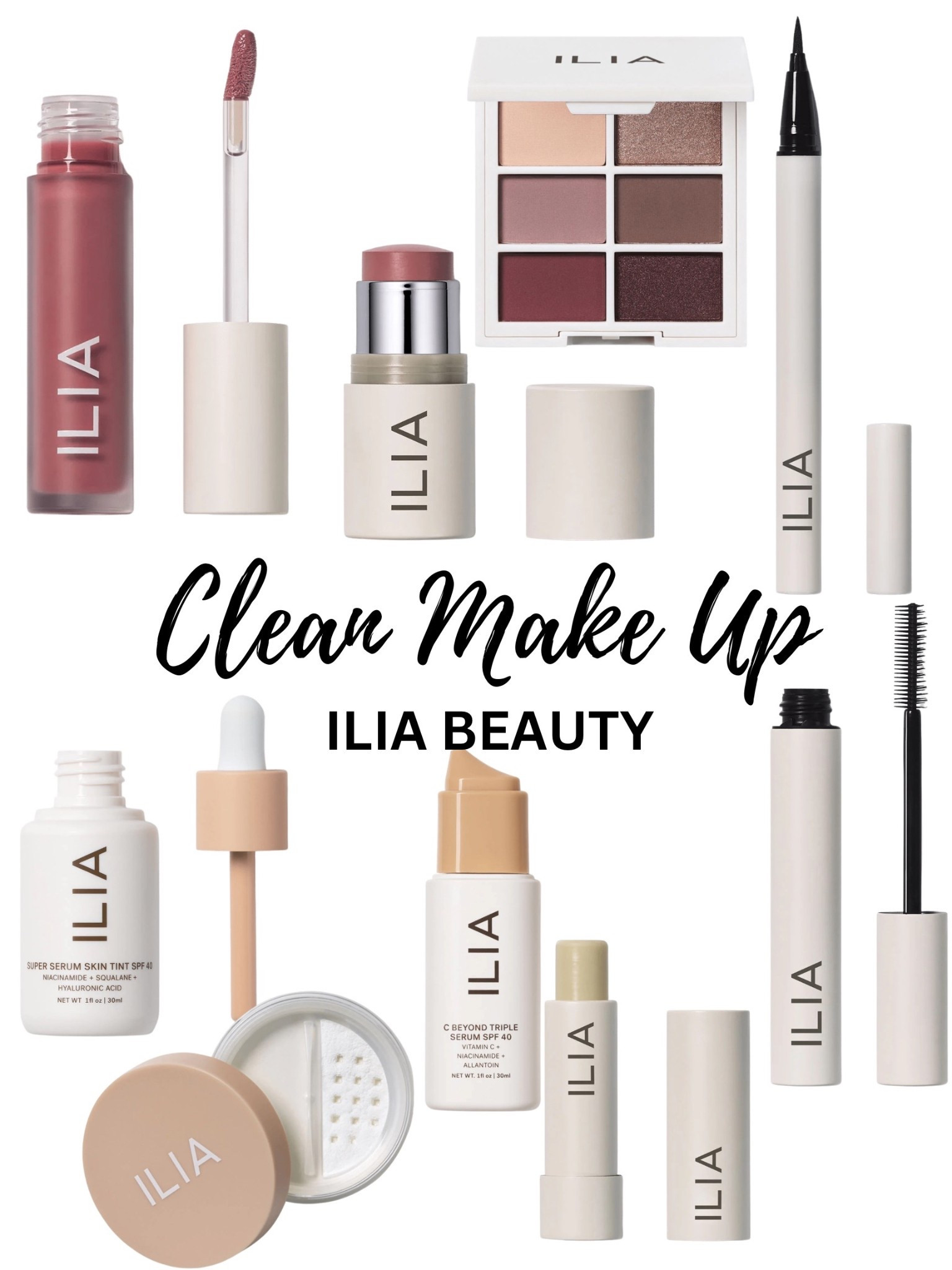 My favorite clean make up products 

Make up, beauty products, skincare routine, ilia makeup, clean beauty, 

#LTKBeauty #LTKSeasonal #LTKOver40
