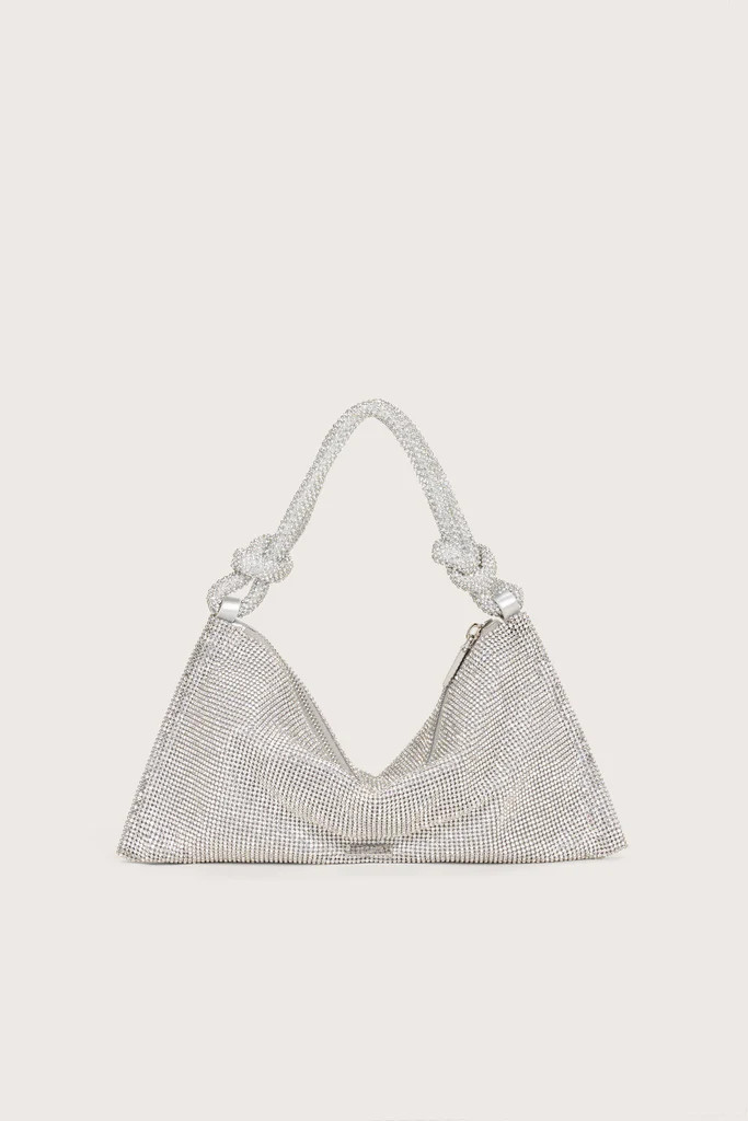HERA NANO RHINESTONE SHOULDER BAG - CLEAR | Cult Gaia - US