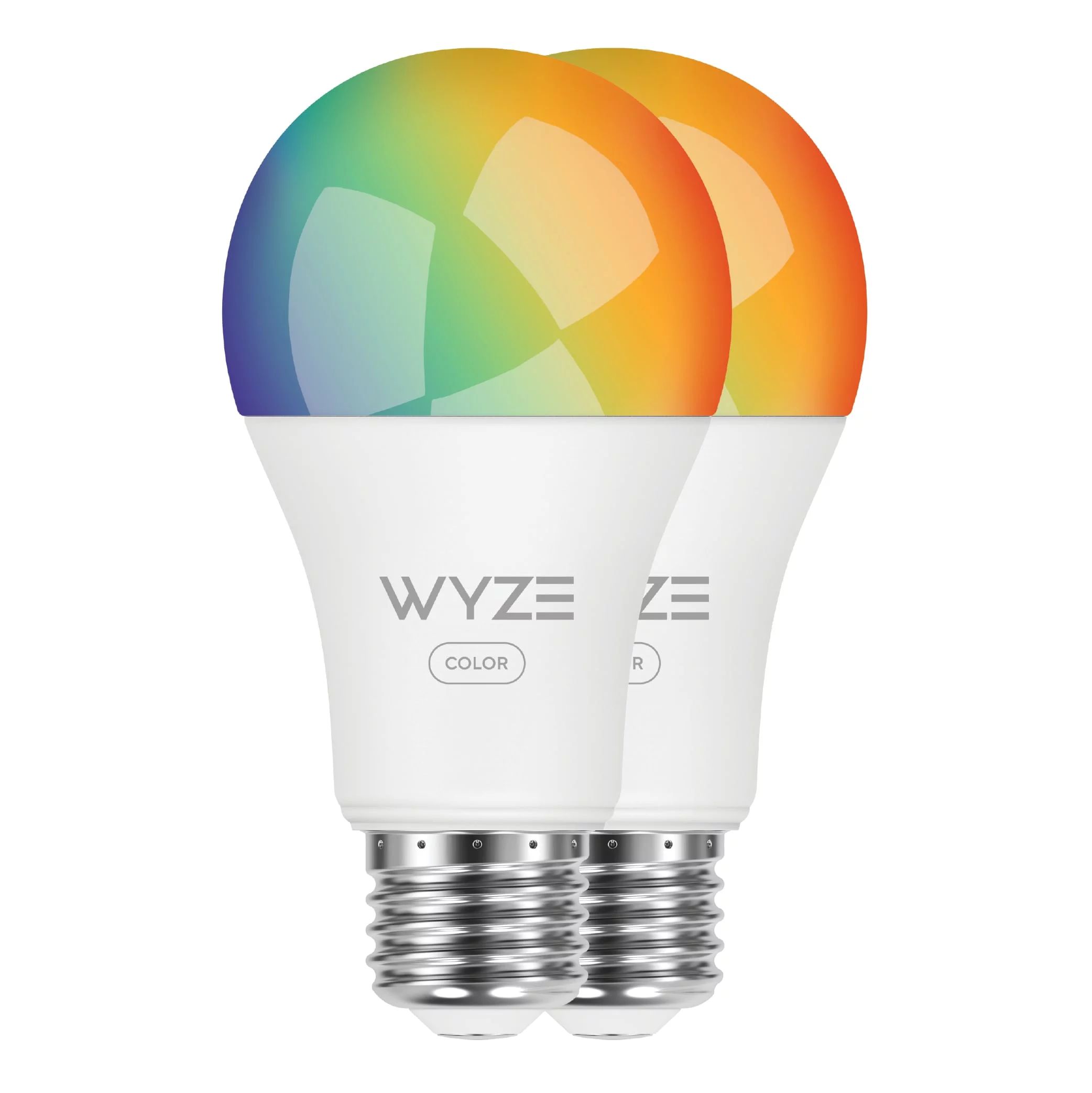 Wyze LED 1100 Lumens (75W Equivalent) Color Smart Home Bulb, 2 Pack - Walmart.com | Walmart (US)