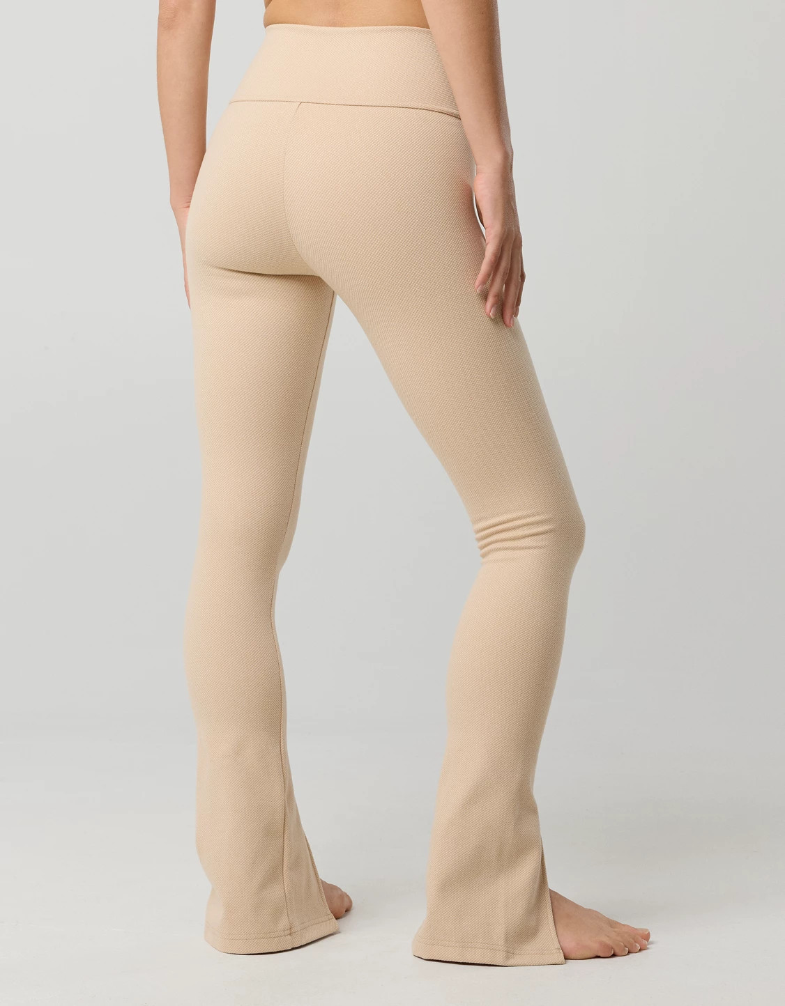 OFFLINE By Aerie Jacquard Twill Mini Flare Legging | Aerie