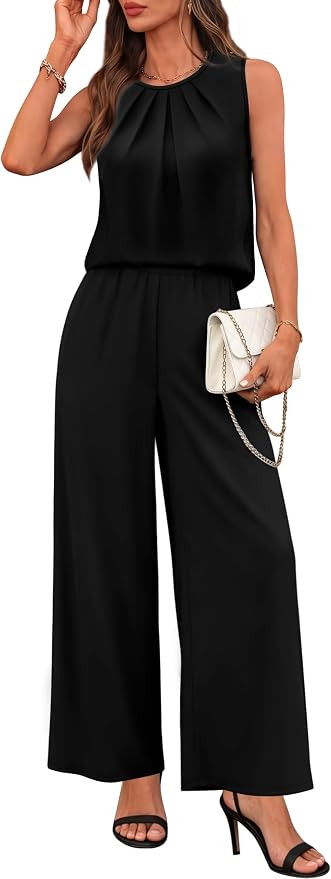WIHOLL Two Piece Sets for Women Summer Outfits Cruise Travel Airport Beach Vacation Casual Wide L... | Amazon (US)