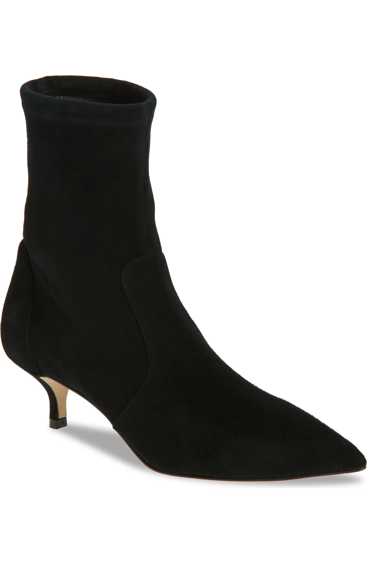 Stuart Weitzman Mara 50 Kitten Heel Bootie (Women) | Nordstromrack | Nordstrom Rack