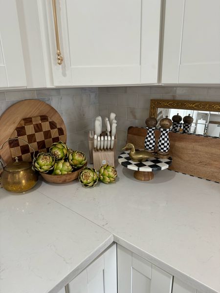 New checkered kitchen accessories from mudpie! 

#LTKstyletip #LTKfindsunder100 #LTKhome