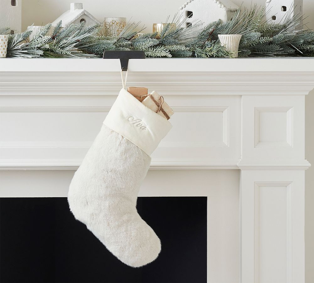 Faux Fur Alpaca Stocking | Pottery Barn (US)