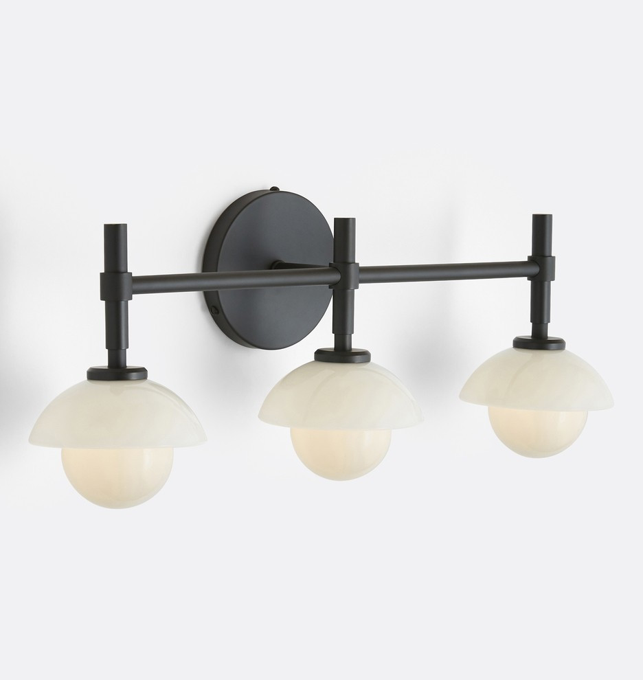 Greenwich Triple Sconce | Rejuvenation