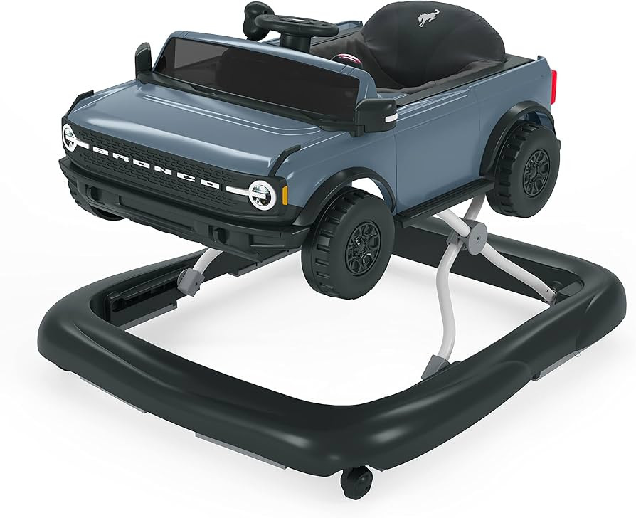 Bright Starts Ford Bronco 4-in-1 Blue Grey Baby Activity Center & Push Walker with Removable Inte... | Amazon (US)
