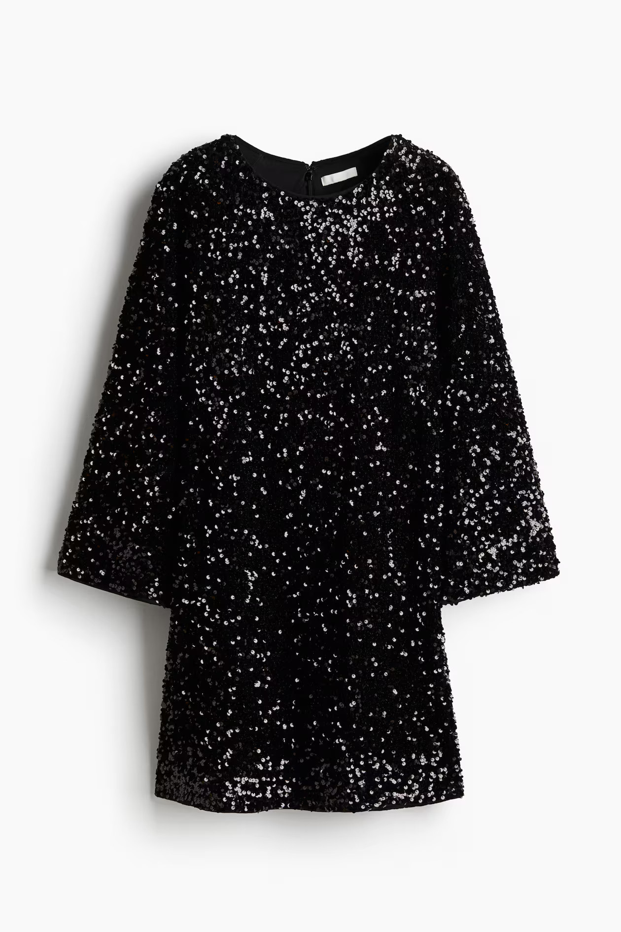 Sequined A-line dress | H&M (UK, MY, IN, SG, PH, TW, HK)