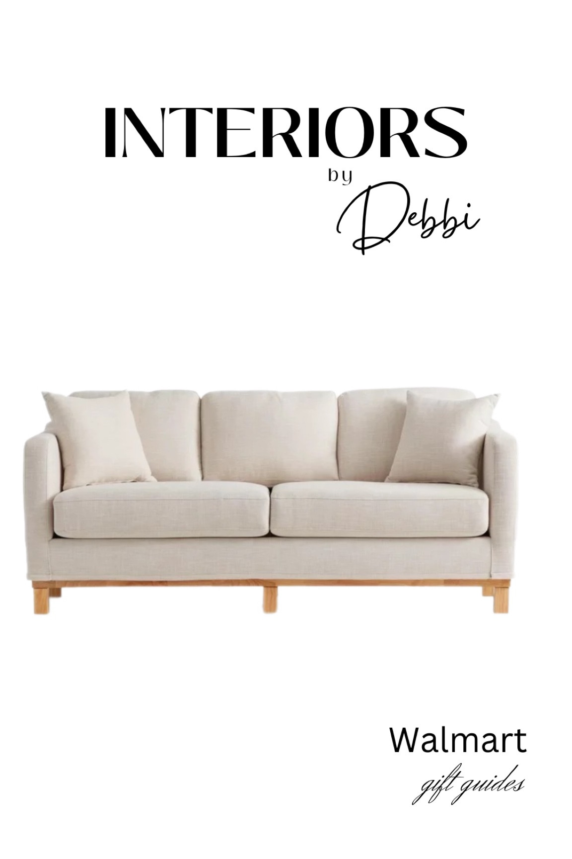 Gifts for the Family
Cream sofa, cream couch, sofa, home decor, furniture  family room furniture, living room furniture
#walmart

#LTKhome #LTKGiftGuide #LTKSeasonal