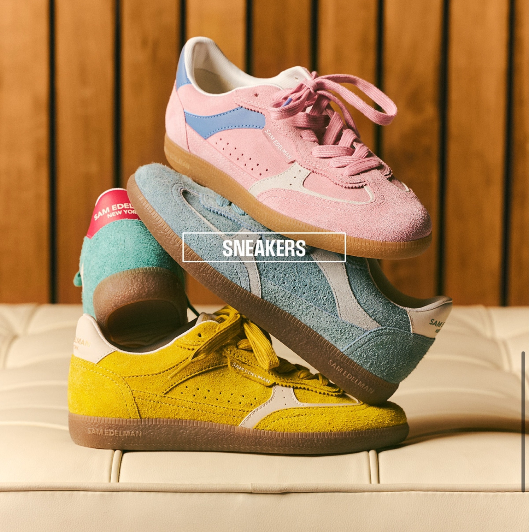 Pastels for spring!! 🌺 🌼 I just love these sneakers so much by Sam Edelman!! Cute for every day or performance! 

#LTKFitness #LTKStyleTip #LTKFindsUnder100