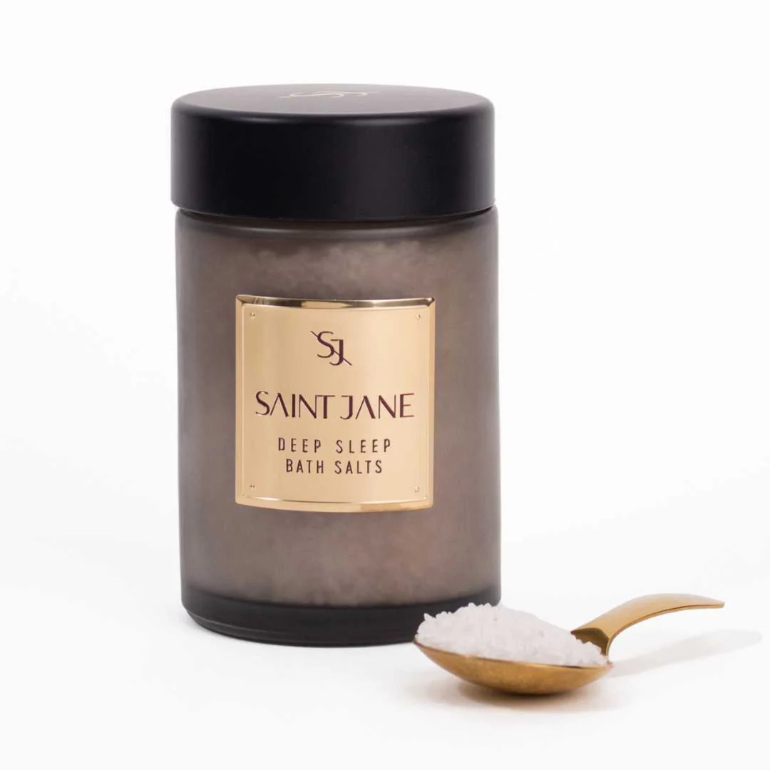 Deep Sleep Bath Salts - with Magnesium, Hyaluronic, and Peptides | Saint Jane Beauty