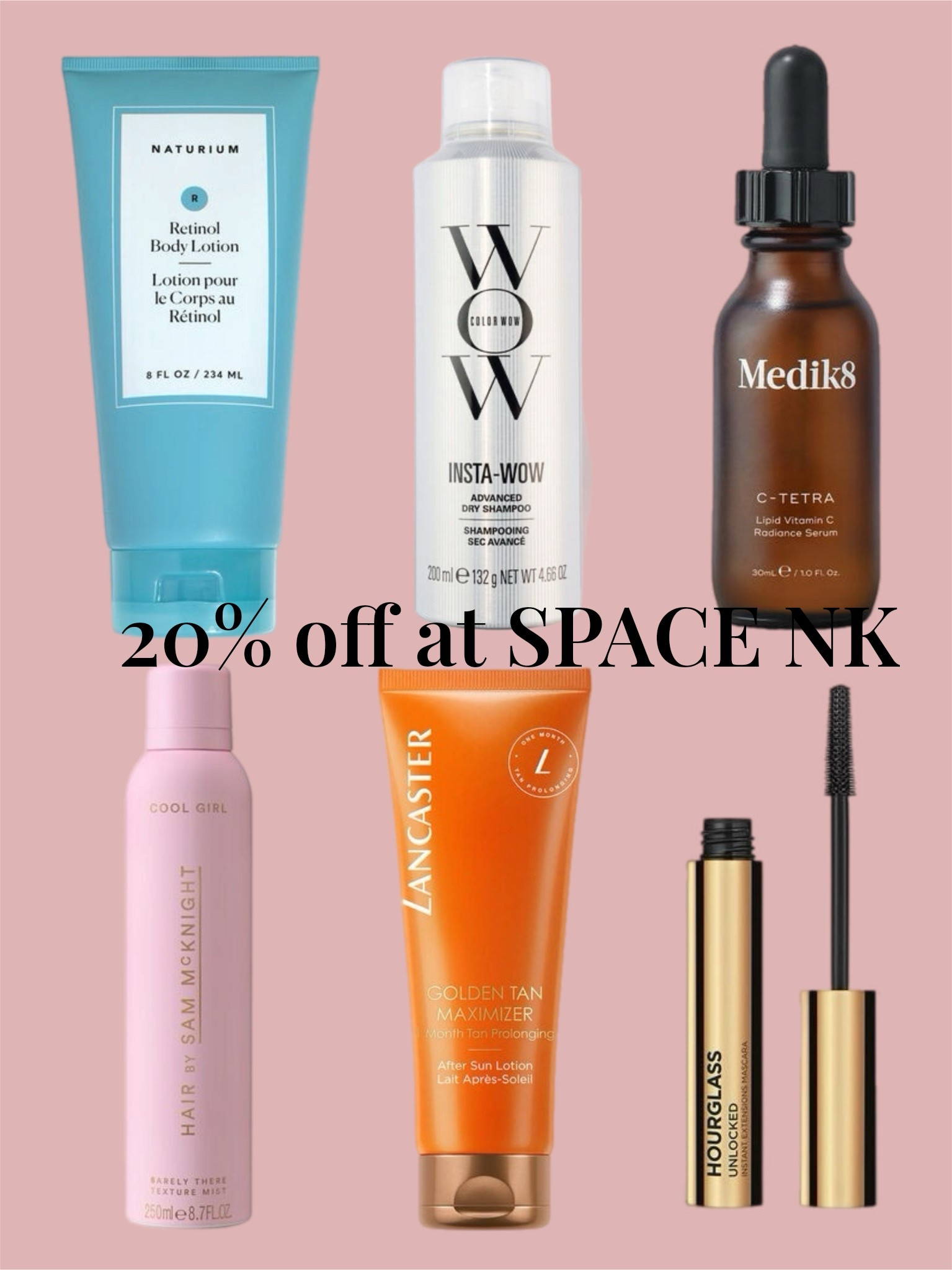 20% off at Space NK right now!!!

#LTKuk #LTKsale #LTKbeauty