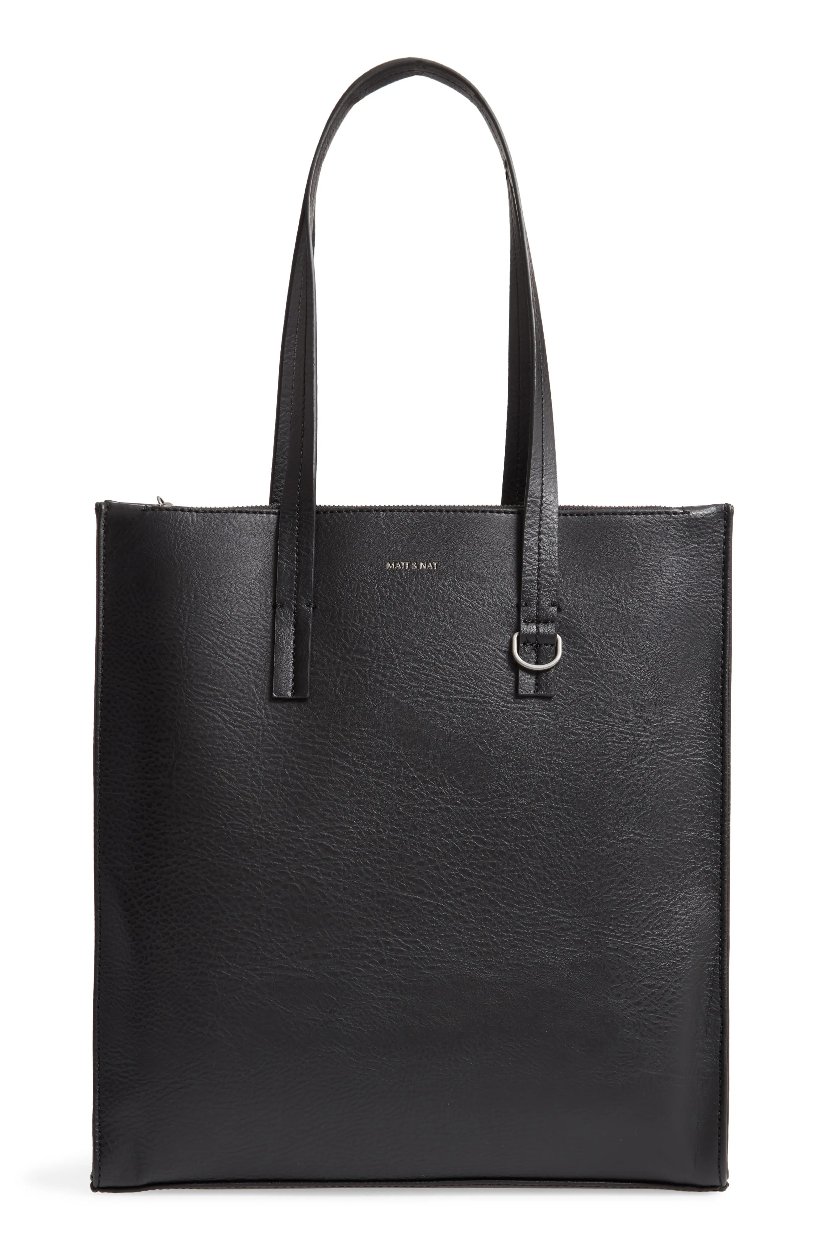 Matt & Nat Canci Faux Leather Tote - Black | Nordstrom