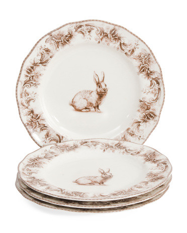 Set Of 4 Arabella Dinner Plates | TJ Maxx