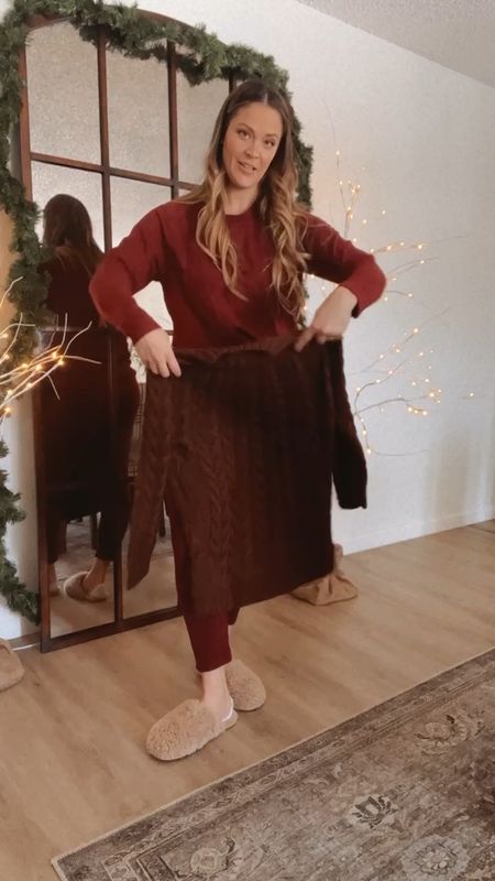Cozy for the holidays 🥰 p.s size up in this dress if you’re over 5’8” 

#LTKHoliday #LTKshoecrush #LTKSeasonal