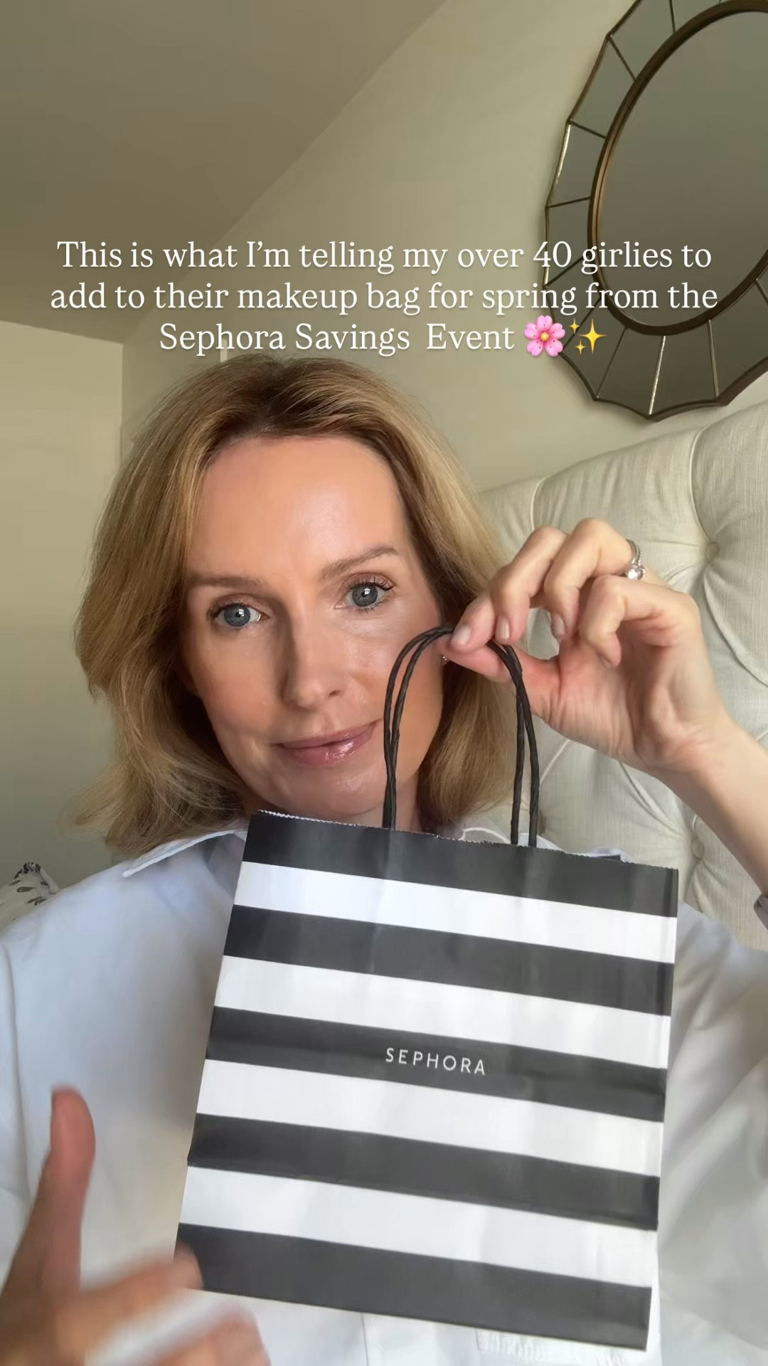#ad @Sephora #sephorapartner
This is what I’m telling my over 40 girlies to add to their makeup bag for spring 🌸

These products will change everything:
✨ smoother skin
✨ more glow
✨ makeup that actually looks like skin again

I grabbed all of these during the @Sephora Spring Savings Event (aka the BEST time to refresh your routine and save 💸)

Here are the details:

All Sephora Collection 30% off: 4/10-4/20

Rouge 20% off: 4/10-4/20
VIB 15% off: 4/14-4/20
Insiders 10% off: 4/14-4/20

Use promo code SPRINGSALE
 
Use promo code FREETODAY for free Same Day Delivery from 4/14-4/17 at 1:00 pm PT

Make sure you’re signed up as a Beauty Insider so you don’t miss the deals—it’s free and worth it

And don’t forget—you can order online + pick up in store or get same-day delivery 🙌🏼

Trust me…your spring makeup is about to look SO much better

Save this before your next Sephora run 💄


#LTKBeauty #LTKSaleAlert #LTKOver40