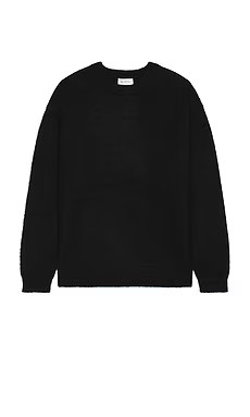 SATURDAYS NYC Fox Wool Knit Sweater in Black from Revolve.com | Revolve Clothing (Global)