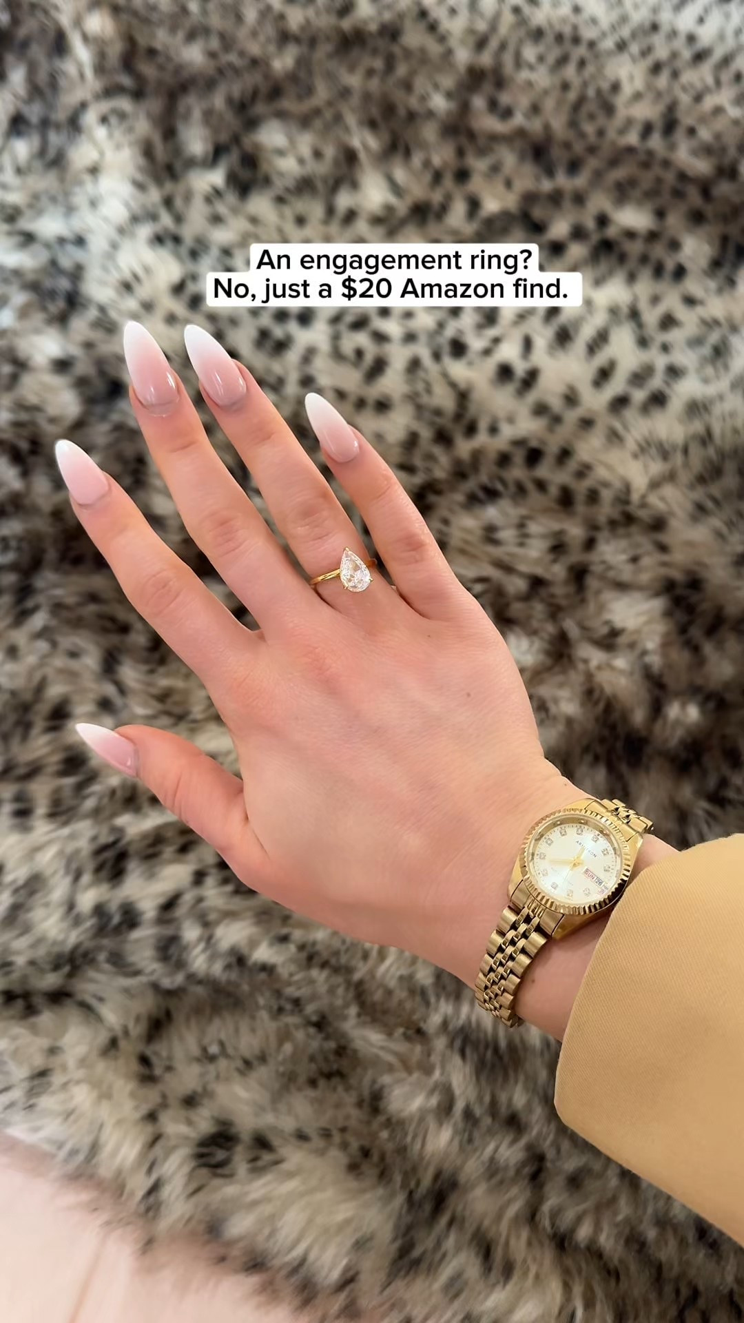 Engagement ring for $20 - Amazon find🙌🏼✨💍

#LTKWatchNow #LTKStyleTip #LTKFindsUnder50