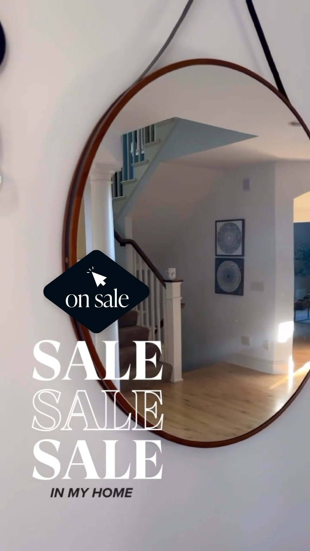 My modern entryway mirror is over 50% off! Shown is the 36” option in walnut. My favorite detail is the black leather strap with brass nailheads.

#LTKSaleAlert #LTKHome