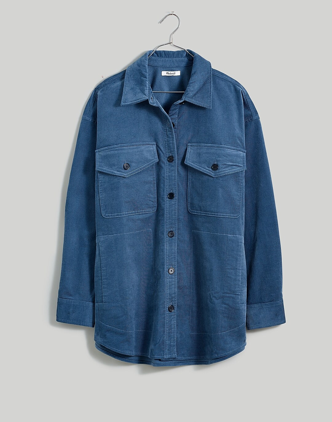 Corduroy Twill Oversized Shirt-Jacket | Madewell