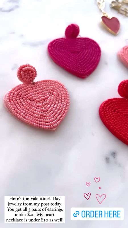 Valentine’s Day jewelry 




#LTKSeasonal #LTKfindsunder50 #LTKGiftGuide