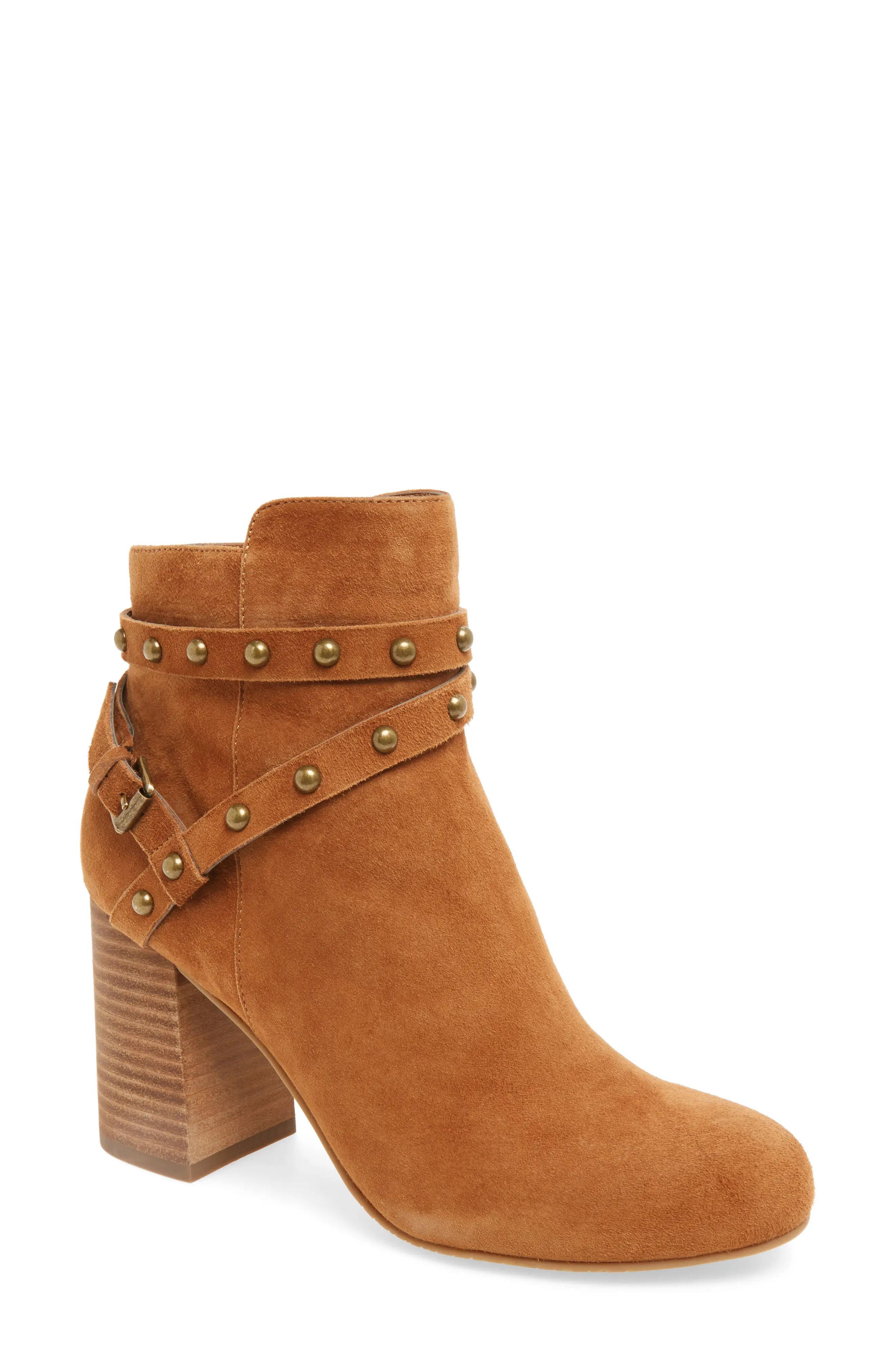 Kolo Flared-Heel Studded Bootie | Nordstrom