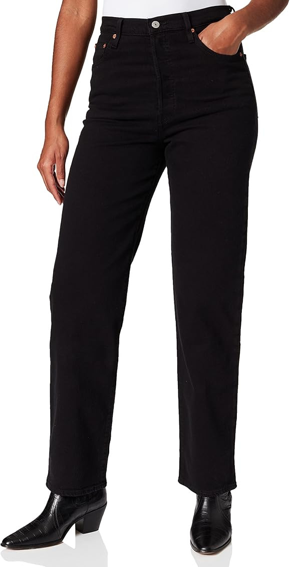 Levi's Women's Ribcage Straight Ankle Jeans | Amazon (UK)