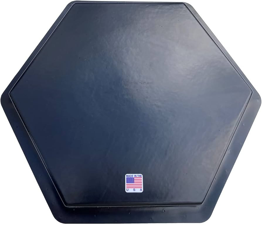 AUTUMN Made in USA Hexagon 12 in Stepping Stone Mold, Concrete Cement Mold, Stepping Stones for G... | Amazon (US)