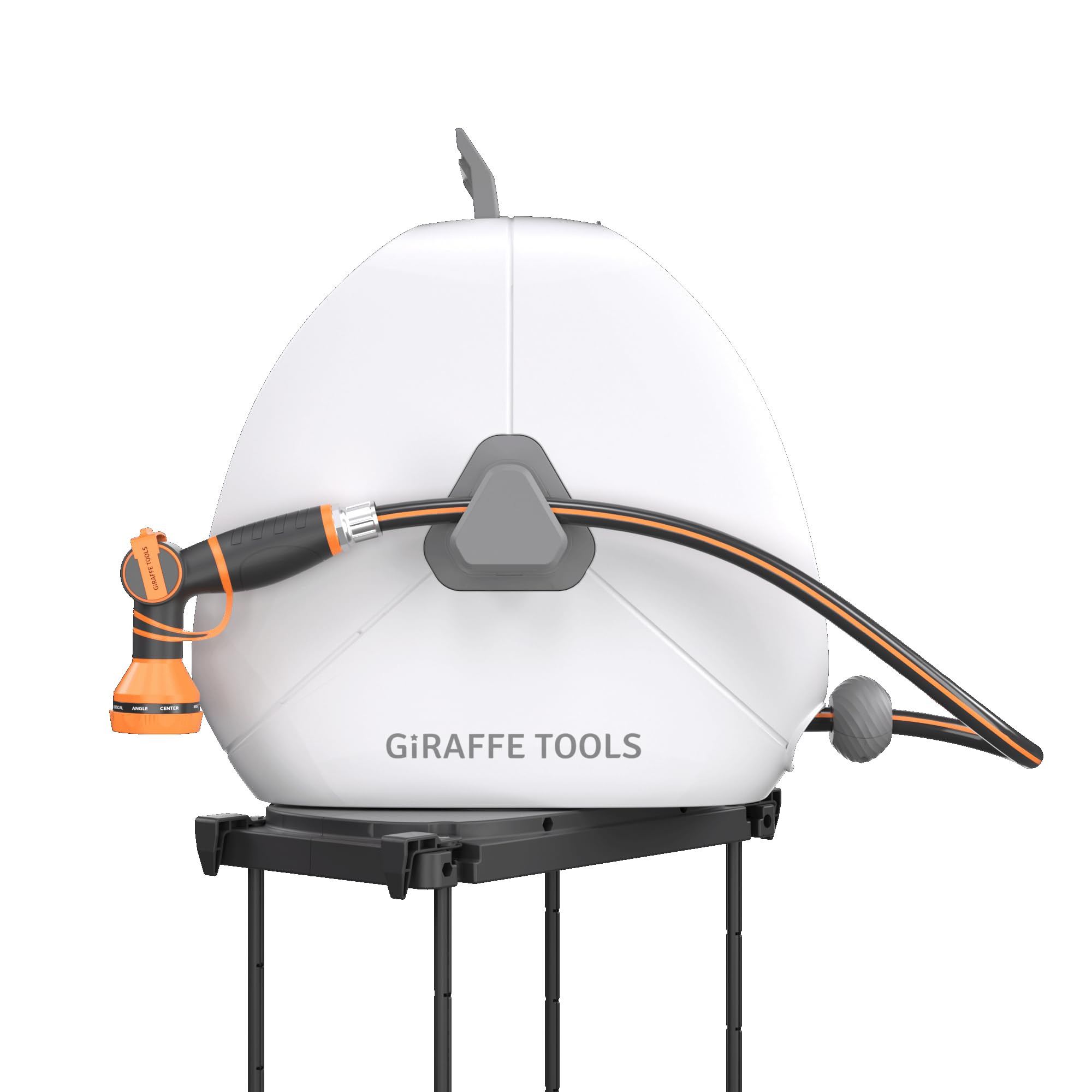 Giraffe Tools Ground Mounted Retractable Hose Reel 1/2 Inch x 82FT, Heavy Duty Automatic Rewind G... | Amazon (US)