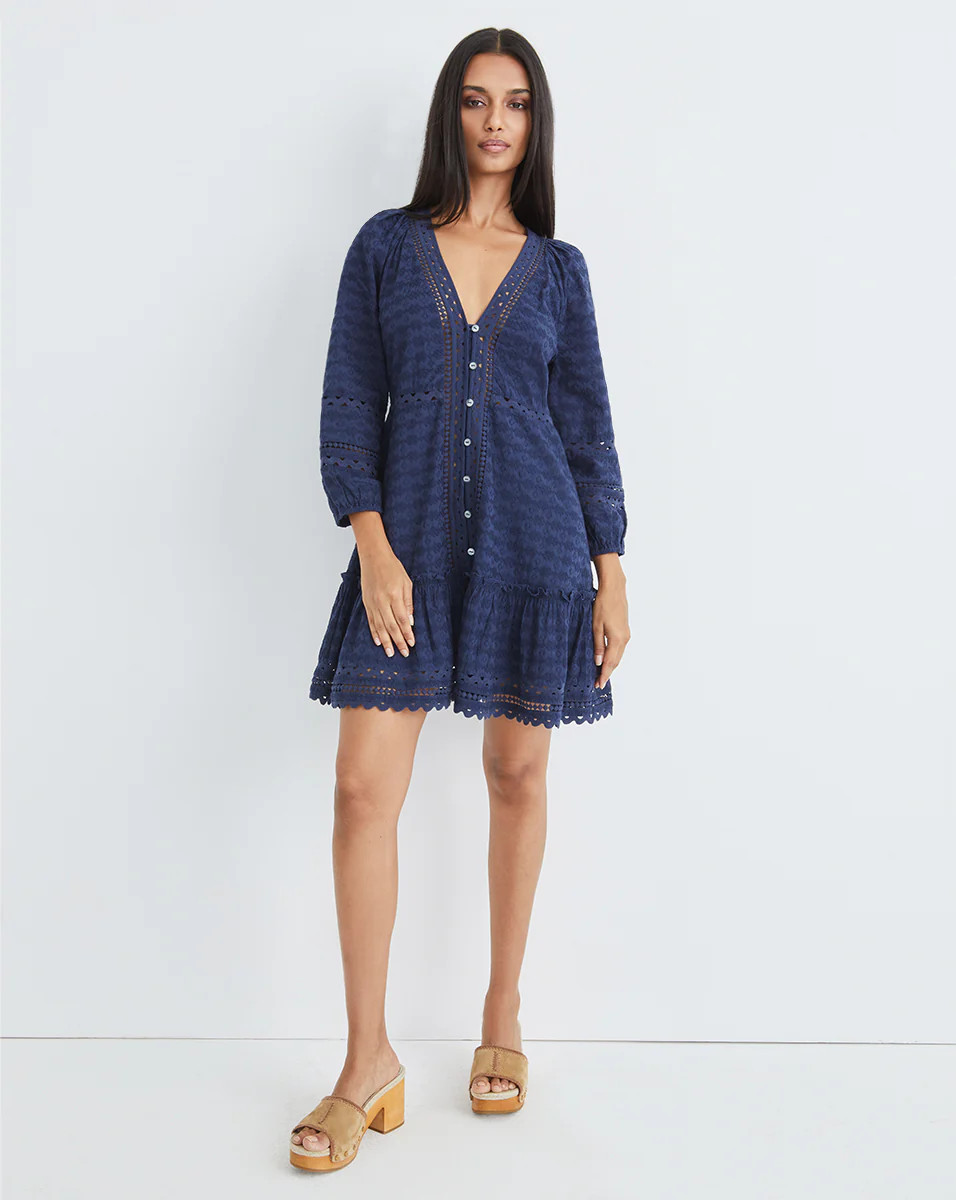 Daeja Lace Dress | Veronica Beard