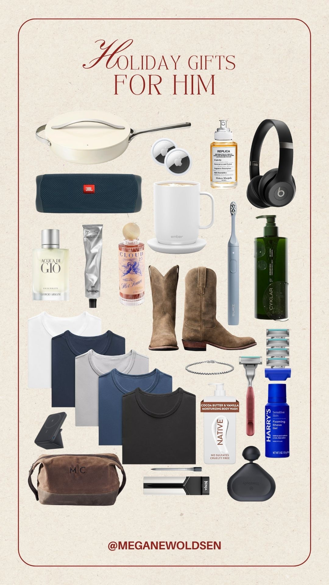 GIFT GUIDE FOR HIM

#LTKHoliday #LTKCyberWeek #LTKGiftGuide